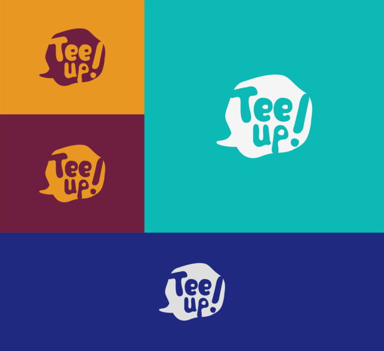 Tee Up - Design de Logotipo