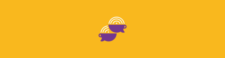 Podcast Café com Leite - Logotipo de Podcast